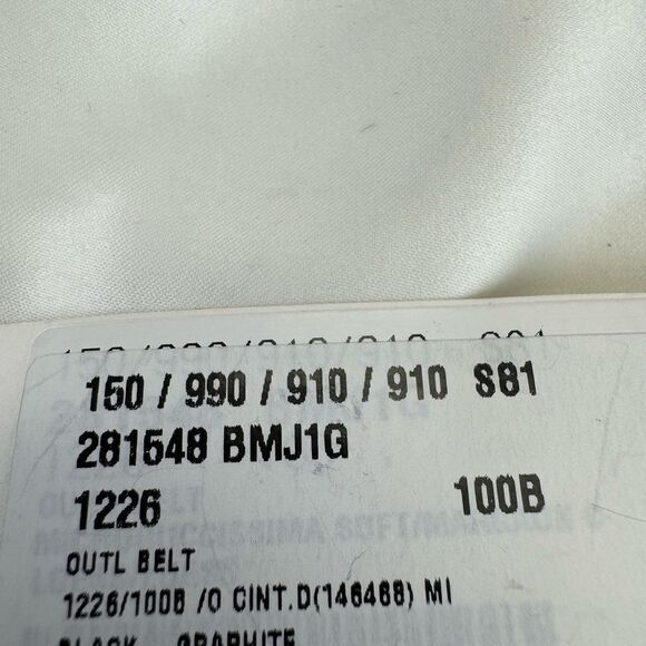 Gucci Microguccissima Embossed Gray Leather Belt 281548 100/40 - Picture 12 of 12